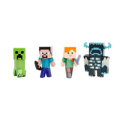 Minecraft - 2.5" MetalFigs 4-Pack