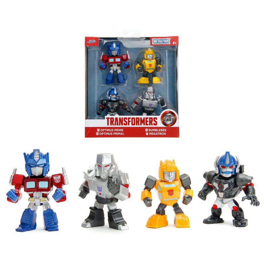 Transformers (TV) - 2.5" MetalFigs 4-Pack