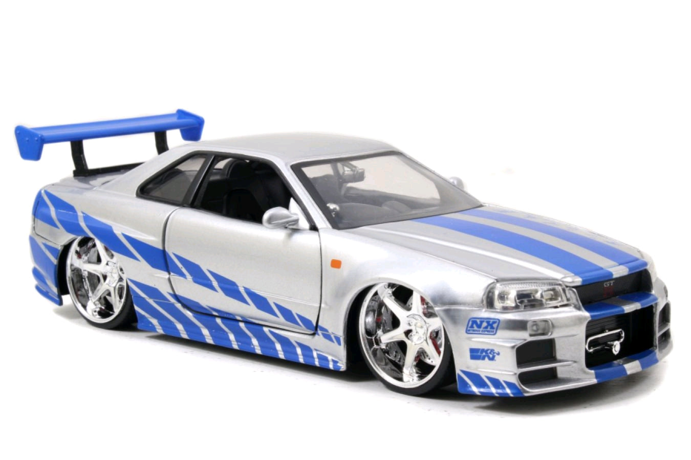 Fast and Furious - '02 Nissan Skyline GT-R 1:24 Scale Hollywood Ride