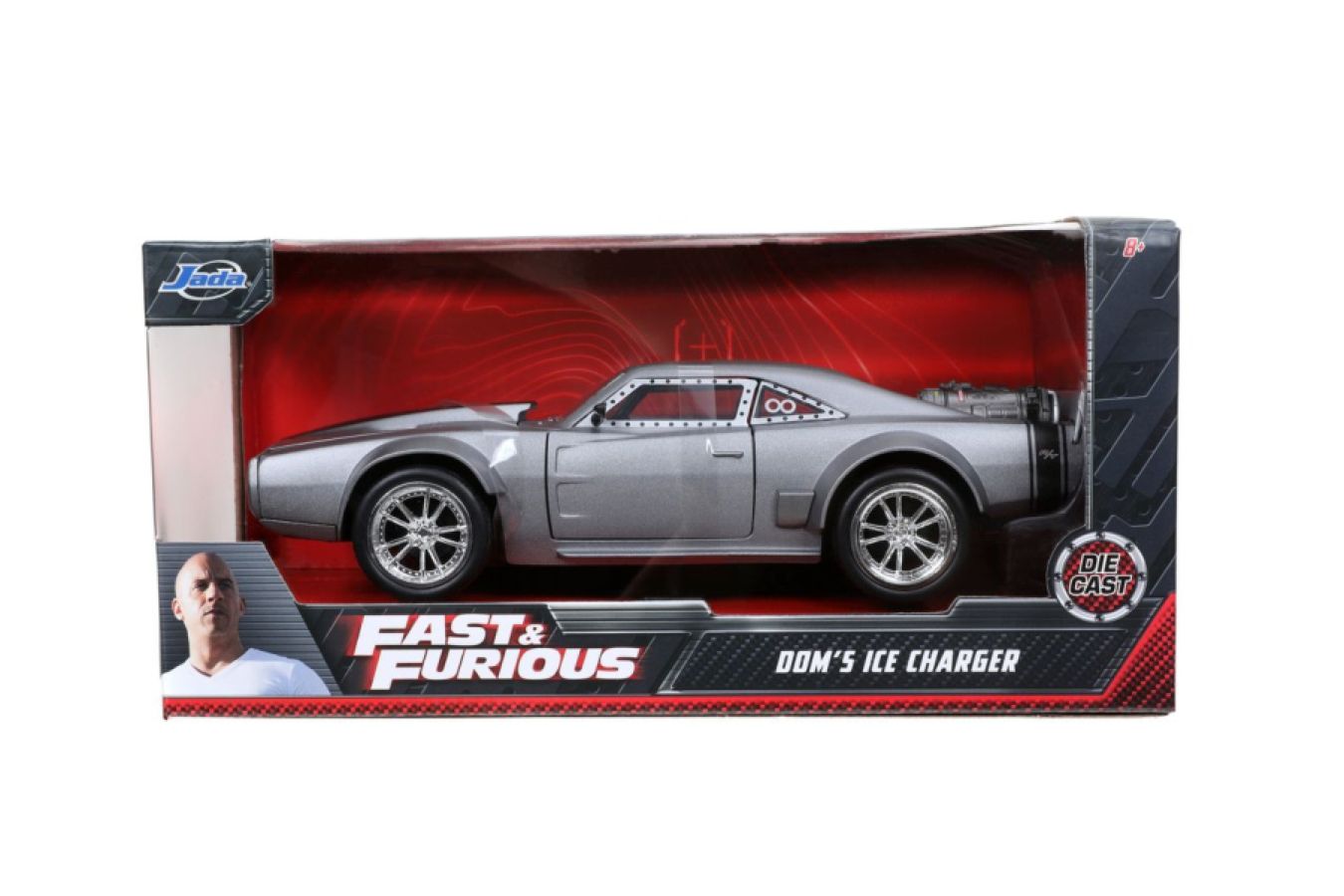 Fast & Furious - Dom's Ice Charger 1:24 Scale Hollywood Ride