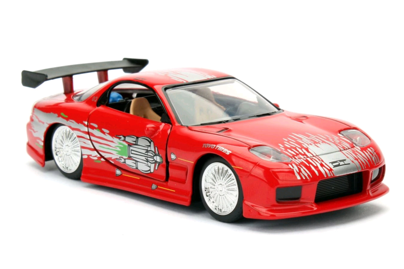 Fast and Furious - Dom's Mazda RX-7 1:32 Scale Hollywood Ride