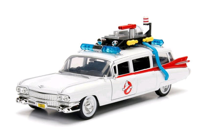 Ghostbusters - Ecto-1 1984 Hollywood Rides 1:24 Scale Diecast Vehicle - Ozzie Collectables