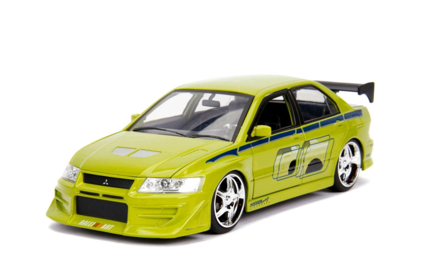 Fast & Furious - Brian's 2002 Mitsubishi Lancer Evolution VII 1:24 Scale Hollywood Ride