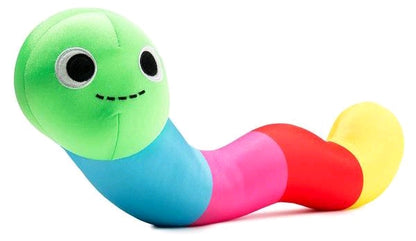 Yummy World - Gus Gummy Worm Medium Plush - Ozzie Collectables