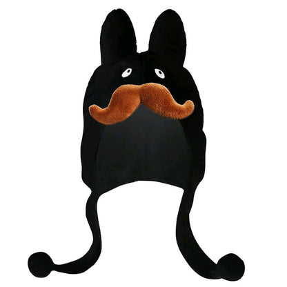 Kozik - Stache Labbit Black Hat - Ozzie Collectables