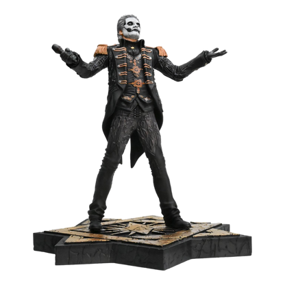 Ghost - Papa Emeritus in Military Jacket Rock Iconz Statue