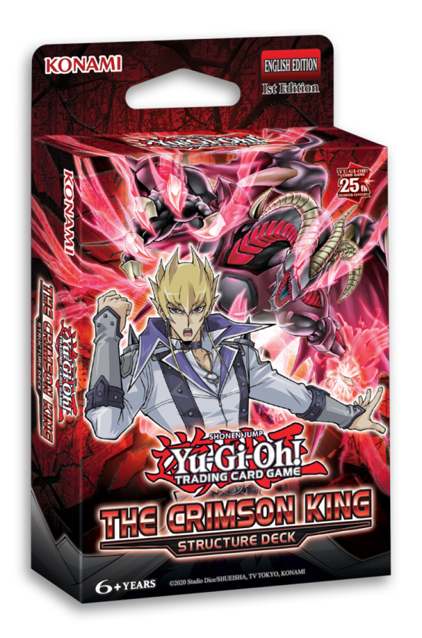 Yu-Gi-Oh - The Crimson King Structure Deck (Display of 8)