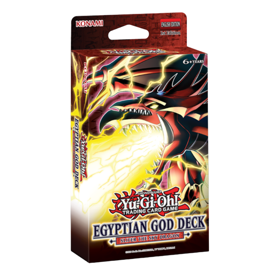 Yu-Gi-Oh! - Egyptian God Deck: Slifer the Sky Dragon (Display of 8)