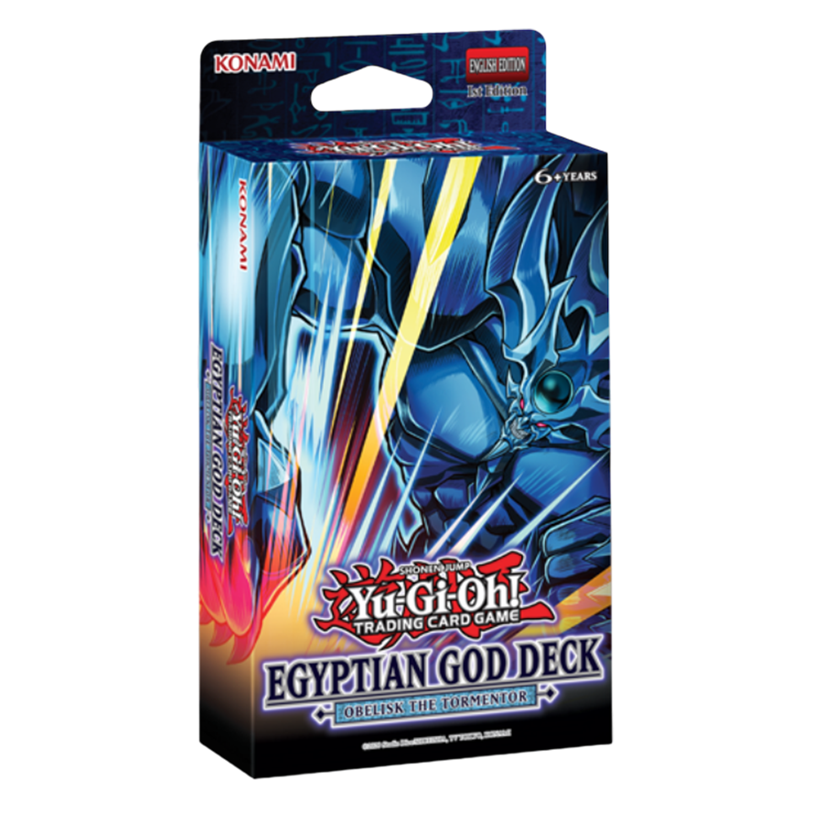 Yu-Gi-Oh! - Egyptian God Deck: Obelisk the Tormentor (Display of 8)