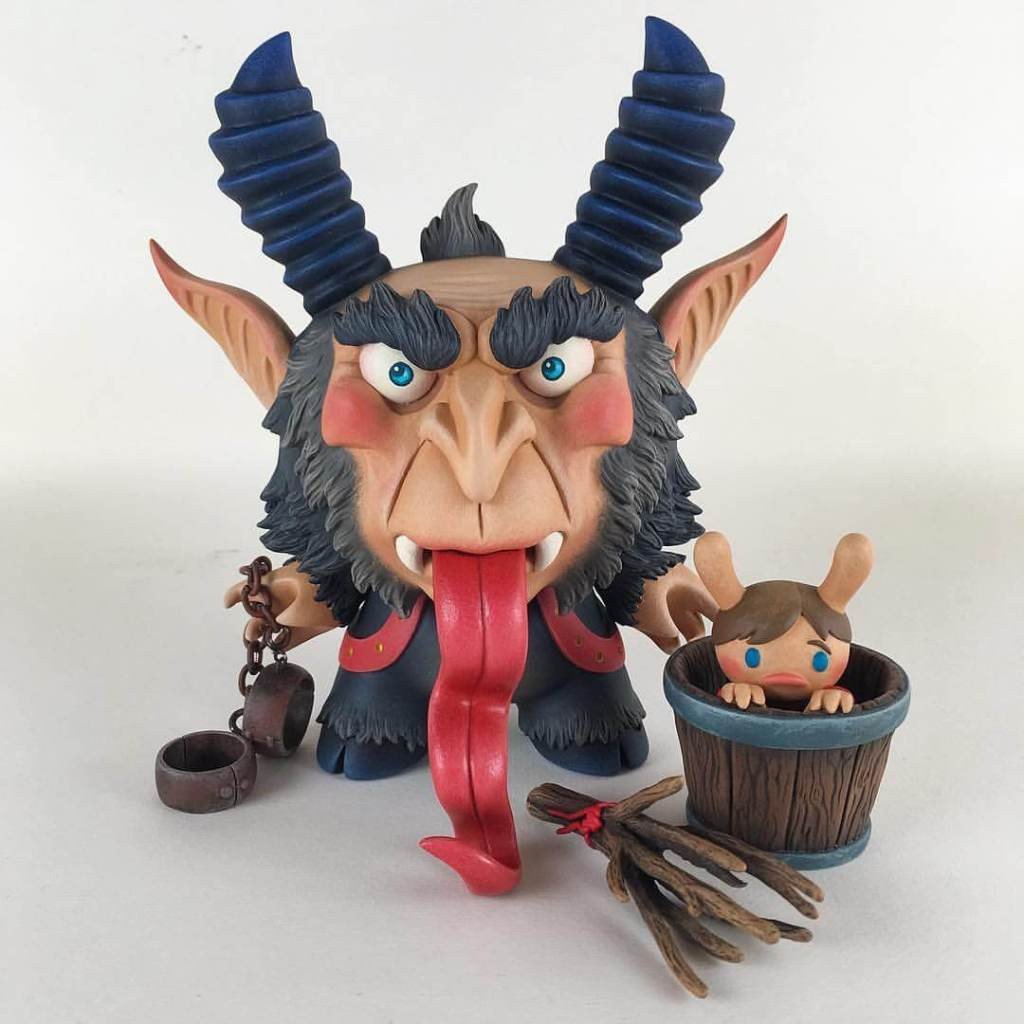 Dunny - Krampus 5" By Scott Tolleson - Ozzie Collectables