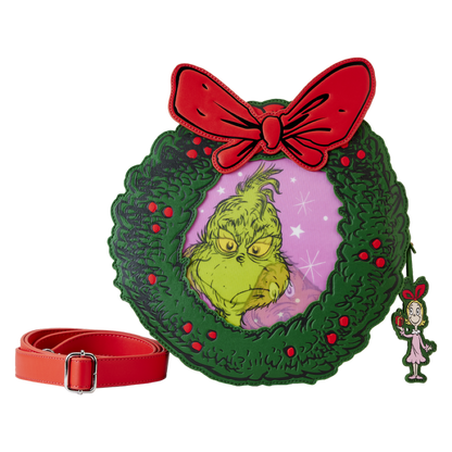 Dr Seuss - Dr. Seuss' How the Grinch Stole Christmas! Wreath Crossbody