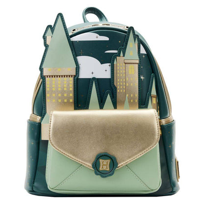 Harry Potter - Golden Hogwarts Mini Backpack