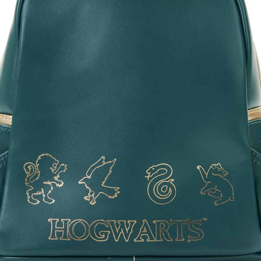 Harry Potter - Golden Hogwarts Mini Backpack