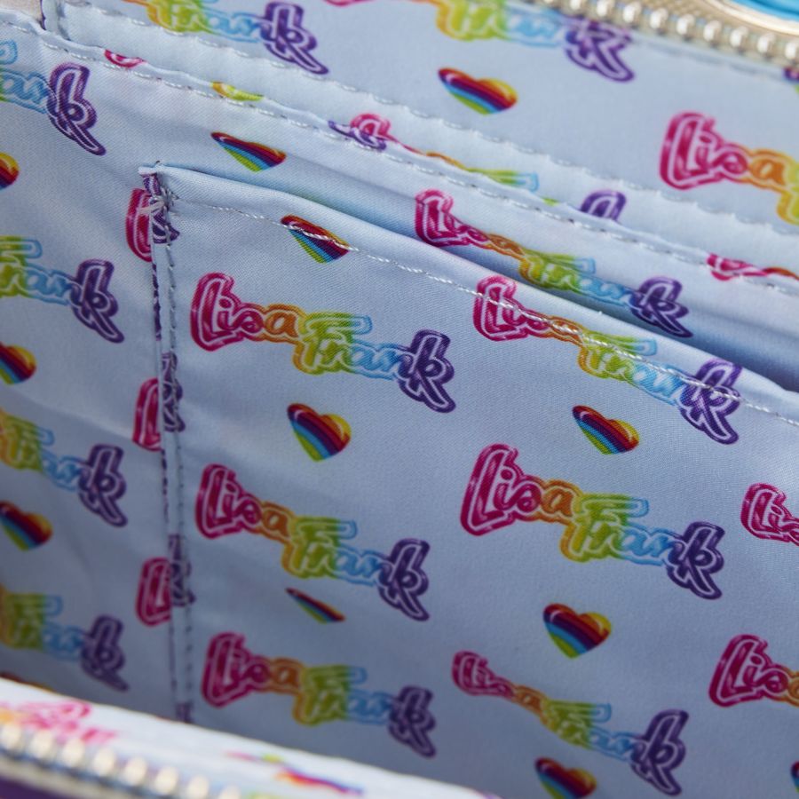 Lisa Frank - Rainbow Cloud Handle Crossbody