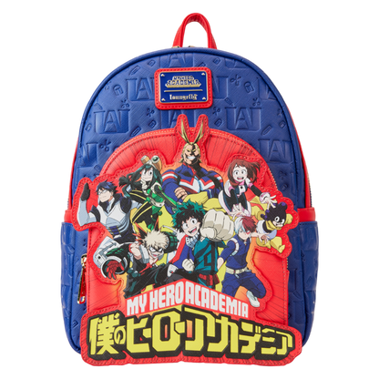 My Hero Academia - Group Debossed Logo Mini Backpack