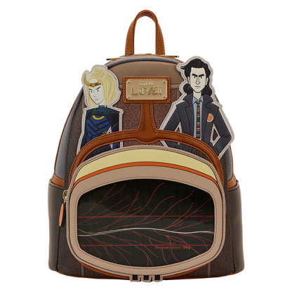 Loki (TV) - TVA Lenticular Multiverse Mini Backpack