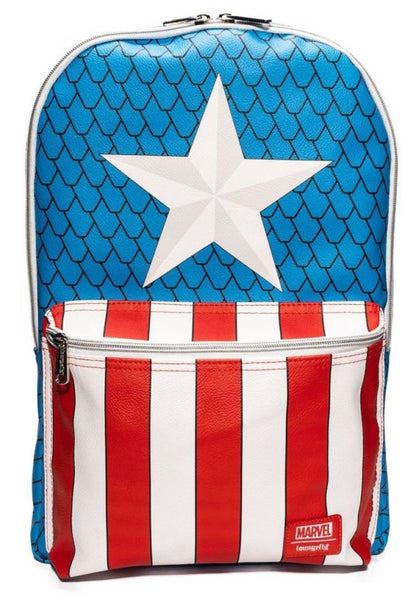 Captain America - Costume Mini Backpack with Pin