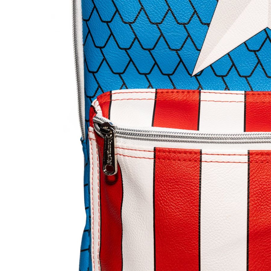 Captain America - Costume Mini Backpack with Pin