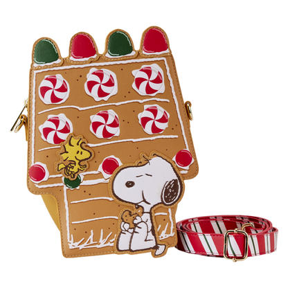 Peanuts - Snoopy Gingerbread House Scented Crossbody