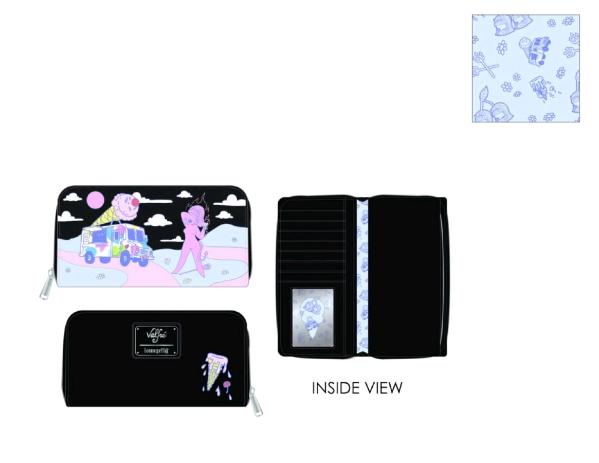 Valfre - Lucy Ice Cream Truck Zip Purse