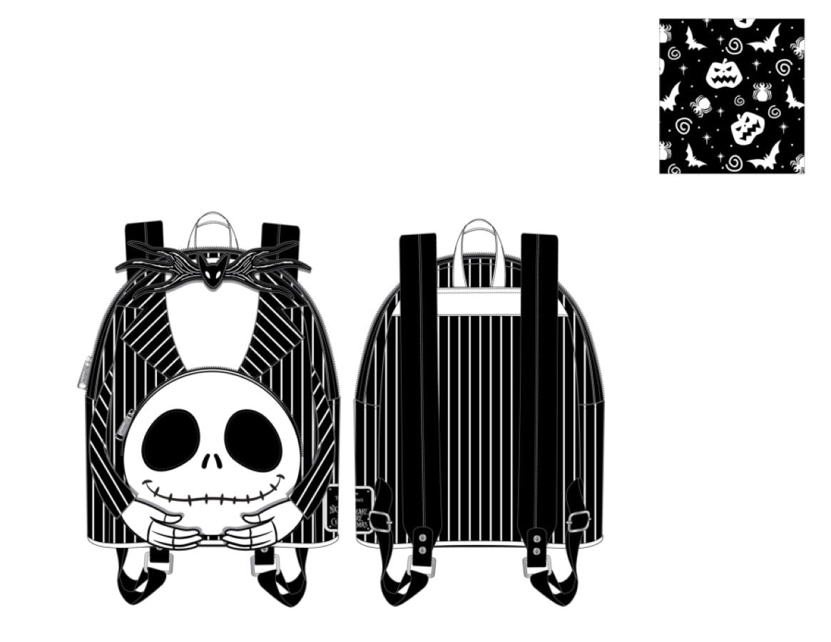 The Nightmare Before Christmas - Headless Jack Skellington Mini Backpack