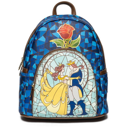 Beauty and the Beast - Stain Glass US Exclusive Mini Backpack