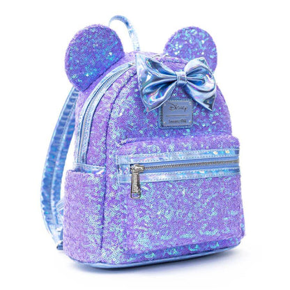 Disney - Minnie Purple Sequin US Exclusive Mini Backpack