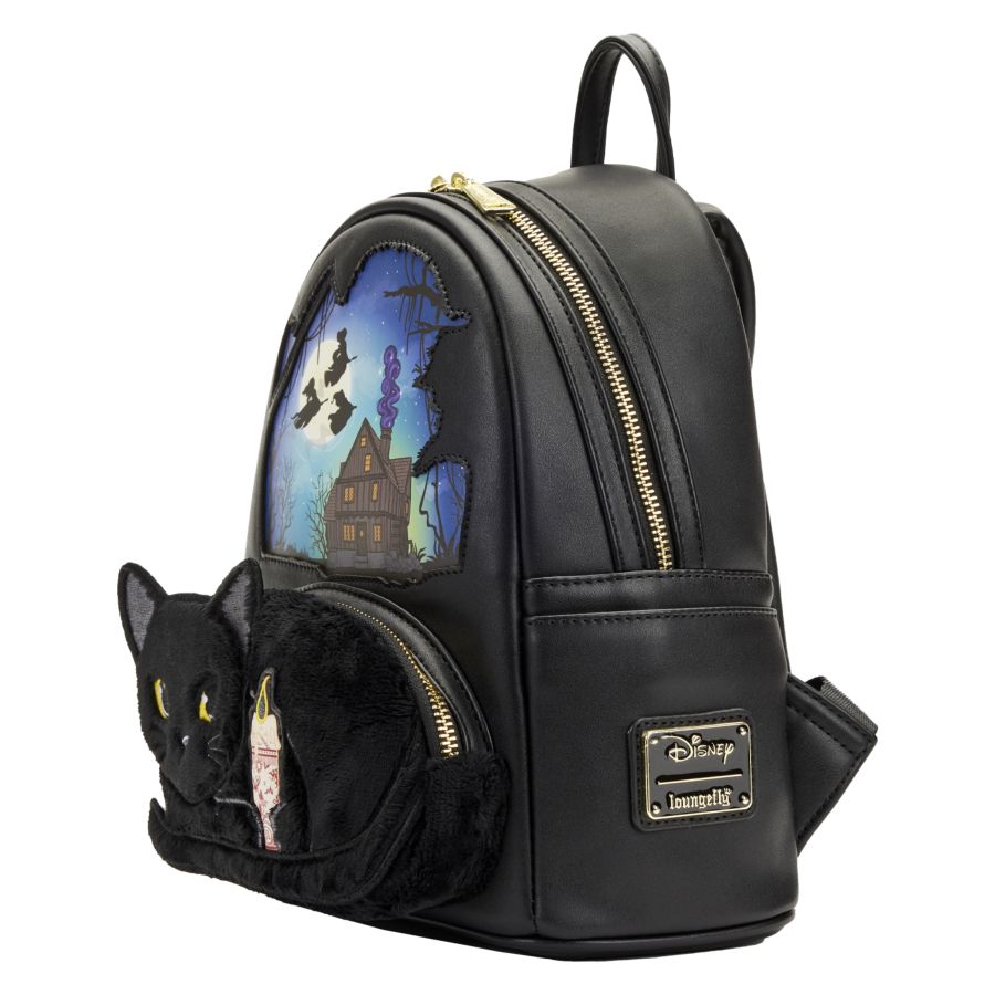 Hocus Pocus - Binx Plush Pocket Mini Backpack