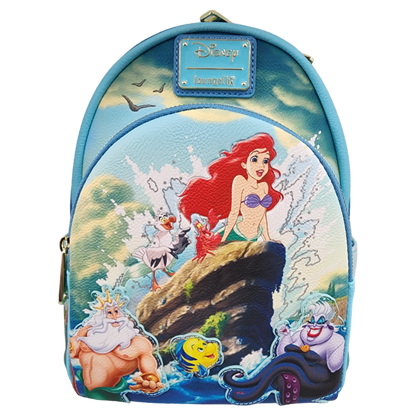 Little Mermaid (1989) - Wave Scenic US Exclusive Mini Backpack