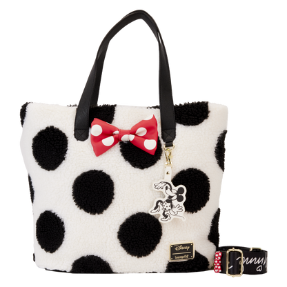 Disney - Minnie Rocks The Dots Sherpa Tote Bag