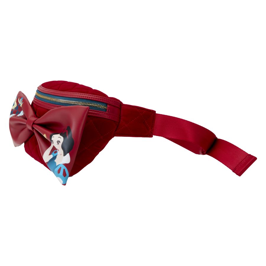 Snow White (1937) - Classic Bow Velvet Belt Bag