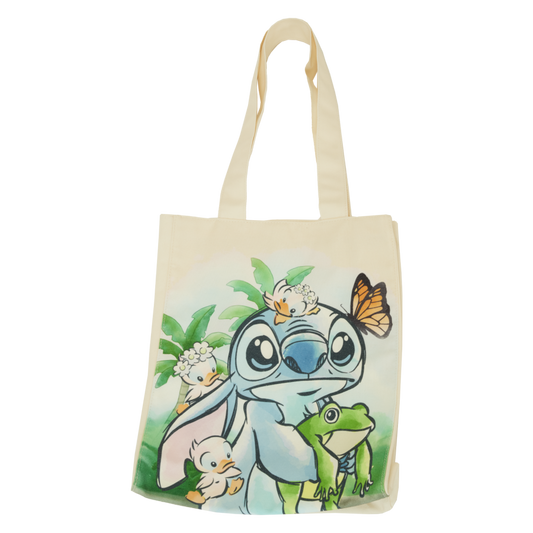 Lilo & Stitch - Springtime Stitch Canvas Tote