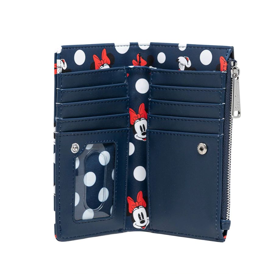 Disney - Minnie Mouse Polka Dots Navy Purse