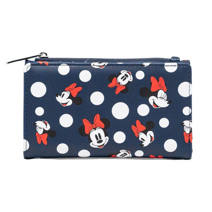 Disney - Minnie Mouse Polka Dots Navy Purse