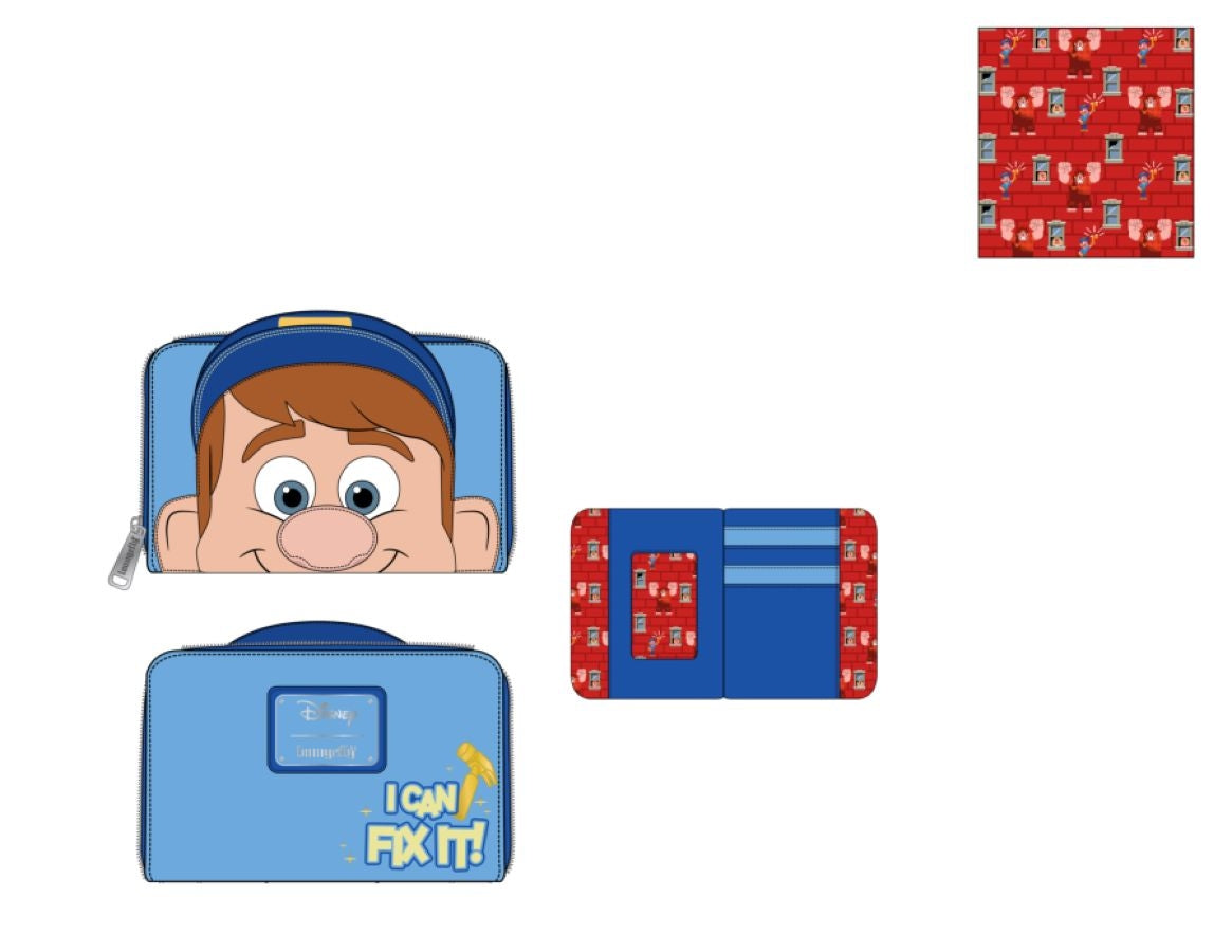 Wreck-It Ralph - Fix It Felix Zip Purse