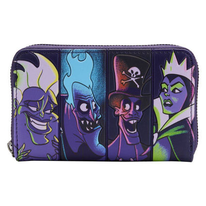 Disney Villains - In the Dark Zip Purse