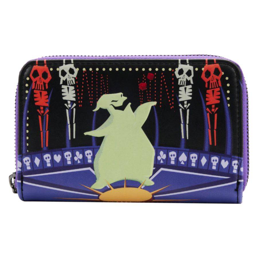 The Nightmare Before Christmas - Lock Shock Barrel Oogie Boogie Glow Zip Purse