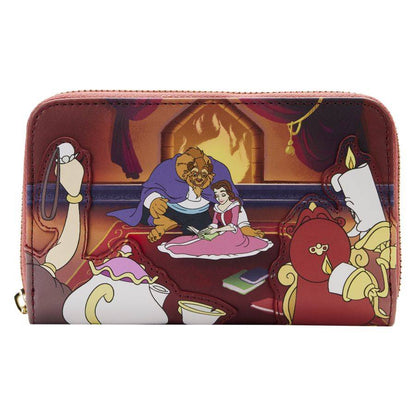 Beauty and the Beast (1991) - Fireplace Scene Zip Around Purse