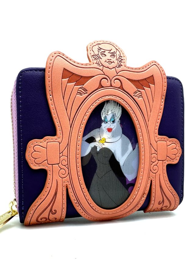 The Little Mermaid (1989) - Ursula Mirror US Exclusive Zip Around Wallet