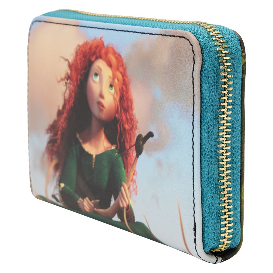 Brave - Merida Princess Scene Zip Around Purse