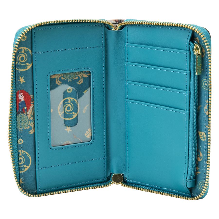 Brave - Merida Princess Scene Zip Around Purse