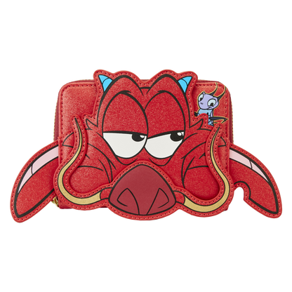 Mulan - 25th Anniversary Mushu Glitter Cosplay Cosplay Zip Wallet