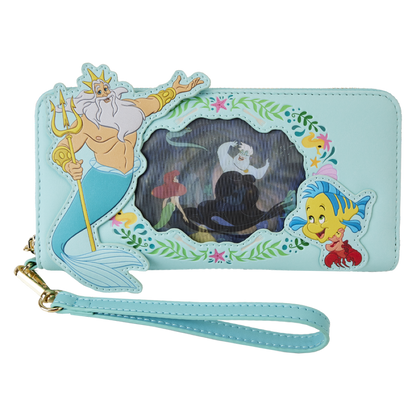 The Little Mermaid (1989) - Ariel Princess Lenticular Zip Around Wallet