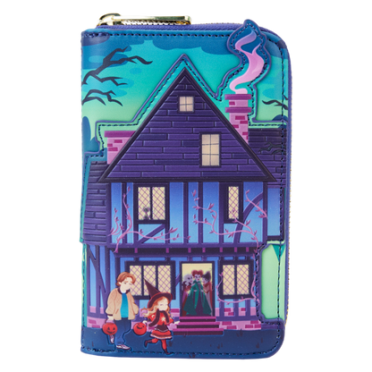 Hocus Pocus - Sanderson Sisters' House Glow Zip Around Wallet