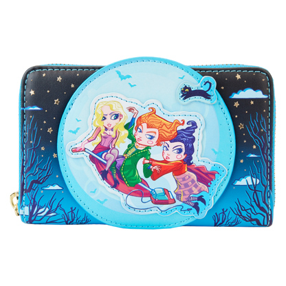 Hocus Pocus - Poster Glow Zip Around Wallet