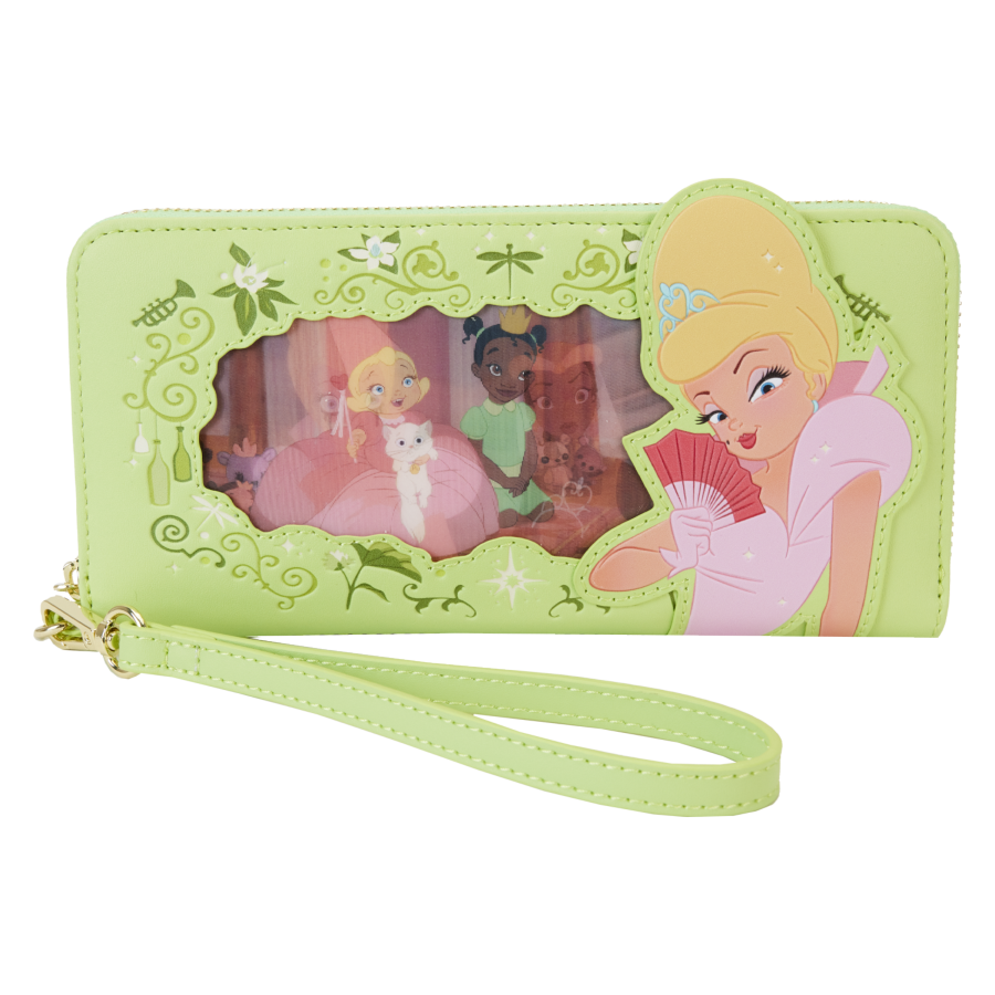 The Princess & The Frog - Tiana Princess Series Lenticular Zip Around Wristlet