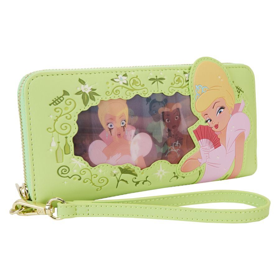 The Princess & The Frog - Tiana Princess Series Lenticular Zip Around Wristlet