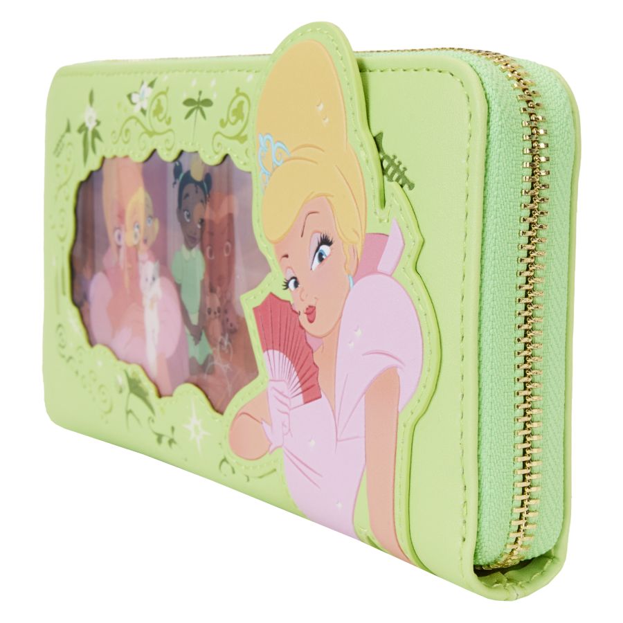 The Princess & The Frog - Tiana Princess Series Lenticular Zip Around Wristlet