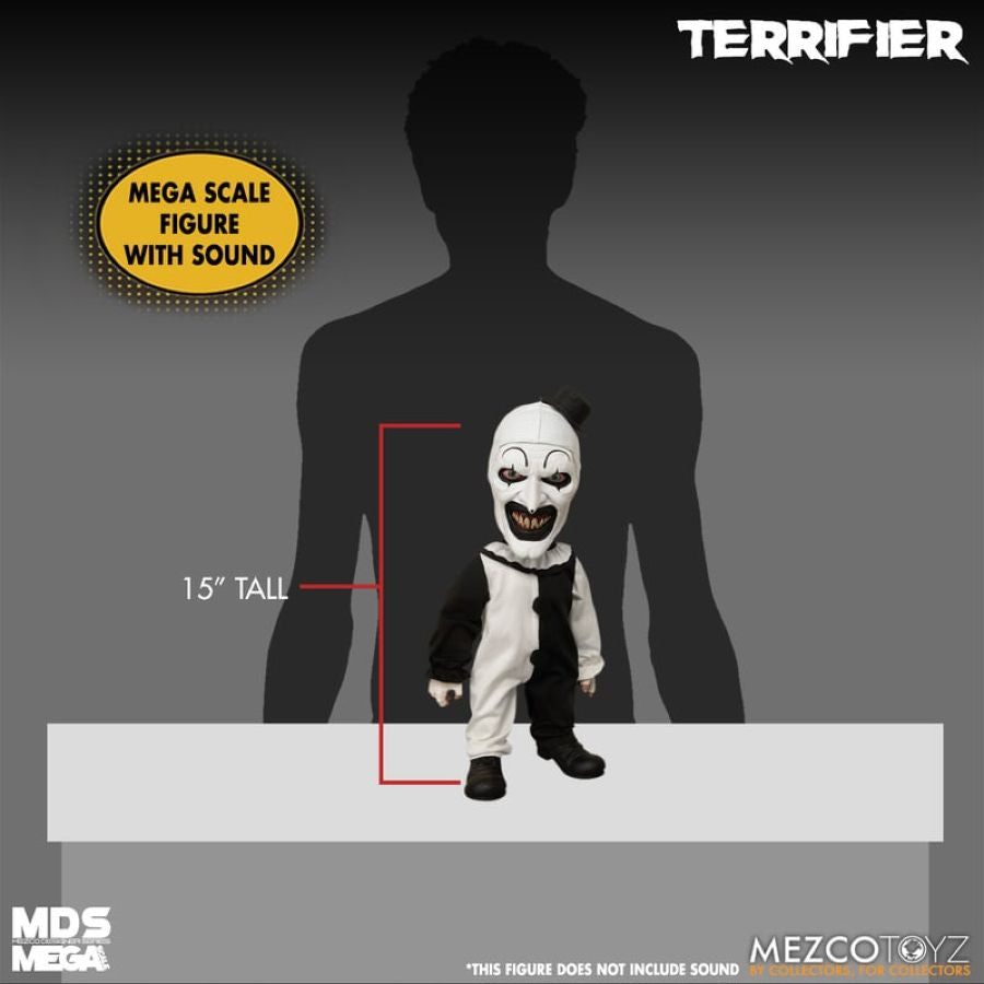 Terrifier - Art The Clown 15'' Mega Figure