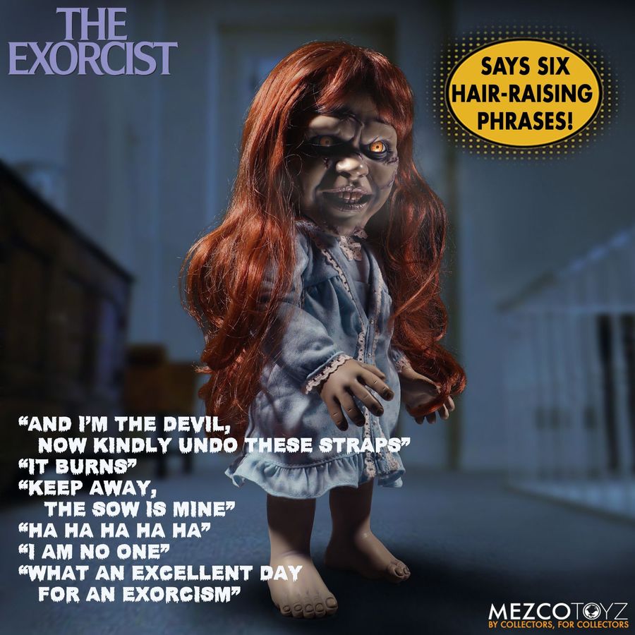 The Exorcist - Regan 15" Mega Scale Figure with Sound - Ozzie Collectables